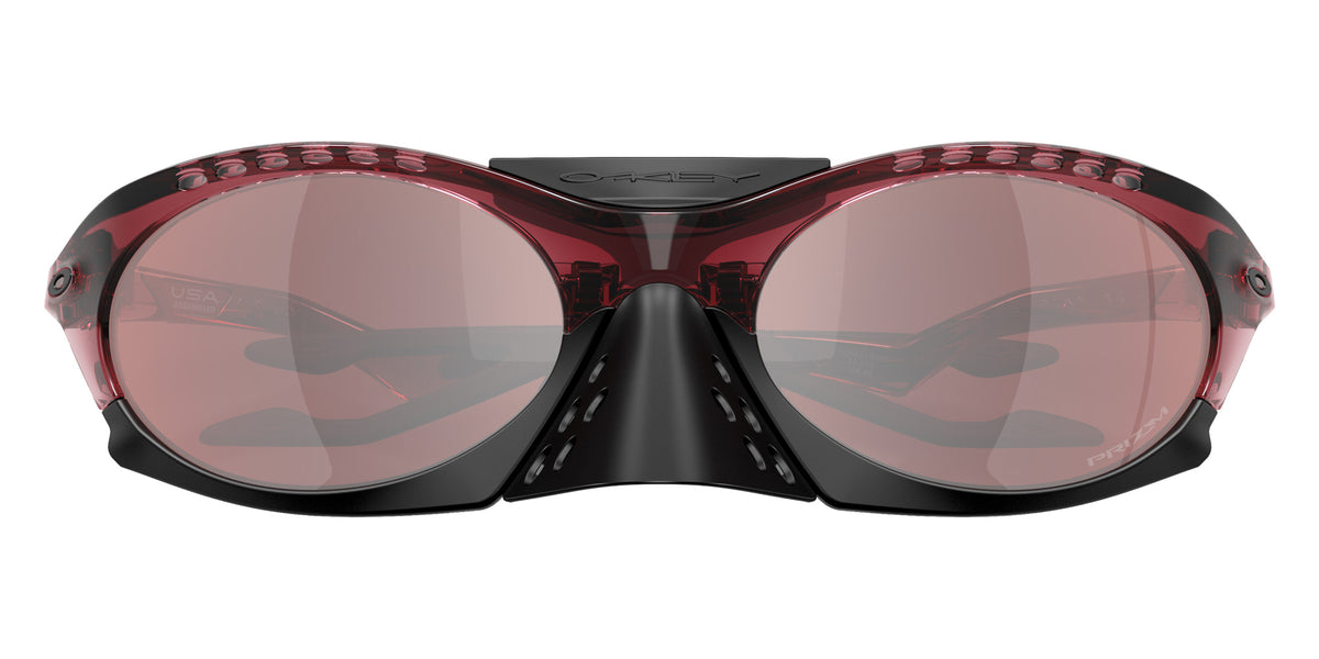 OAKLEY OO9437 Plantaris Basecamp Collection 943716 63 - Transparent Iron Red / Prizm Snow Black Iridium Mirrored #id:oo9437943716_s:100140
