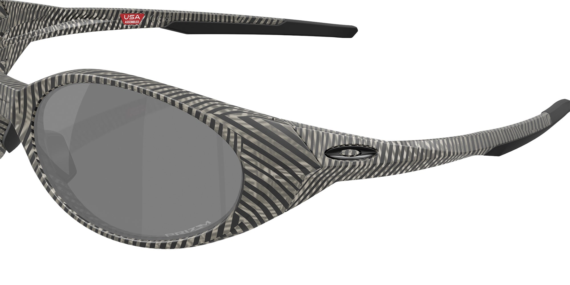 OAKLEY OO9438 Eye Jacket��� Redux Night Mission 943827 58 - Matte Gray Ink Fingerprint / Prizm Black #id:oo9438943827_s:100130