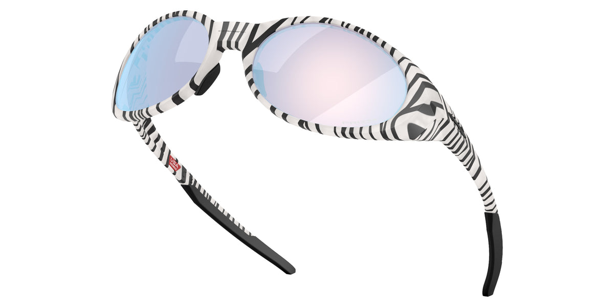 OAKLEY OO9438 Eye Jacket��� Redux 943837 58 - Transparent Vapor Bengal / Prizm Snow Sapphire Mirrored #id:oo9438943837_s:100120
