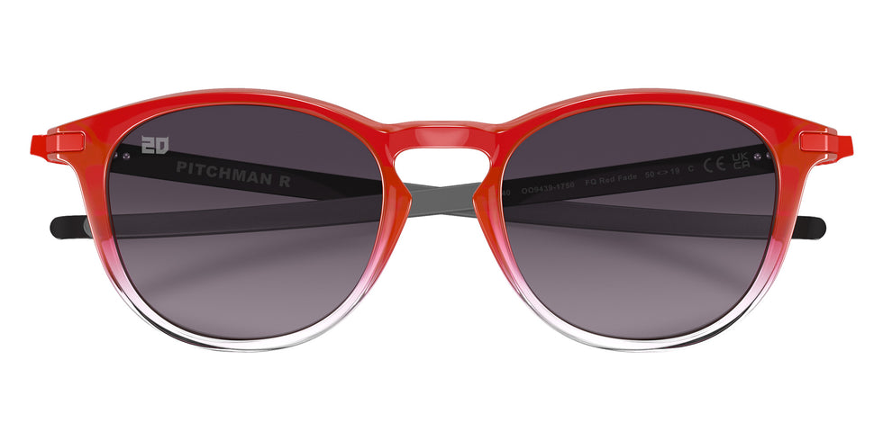 OAKLEY OO9439 Pitchman R Fabio Quartararo Collection 943917 50 - Red Fade / Prizm Gray Gradient #id:oo9439943917_s:100135
