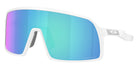 OAKLEY OO9462 Sutro S 946215 128 - Matte White / Prizm Sapphire Mirrored #id:oo9462946215_s:100105