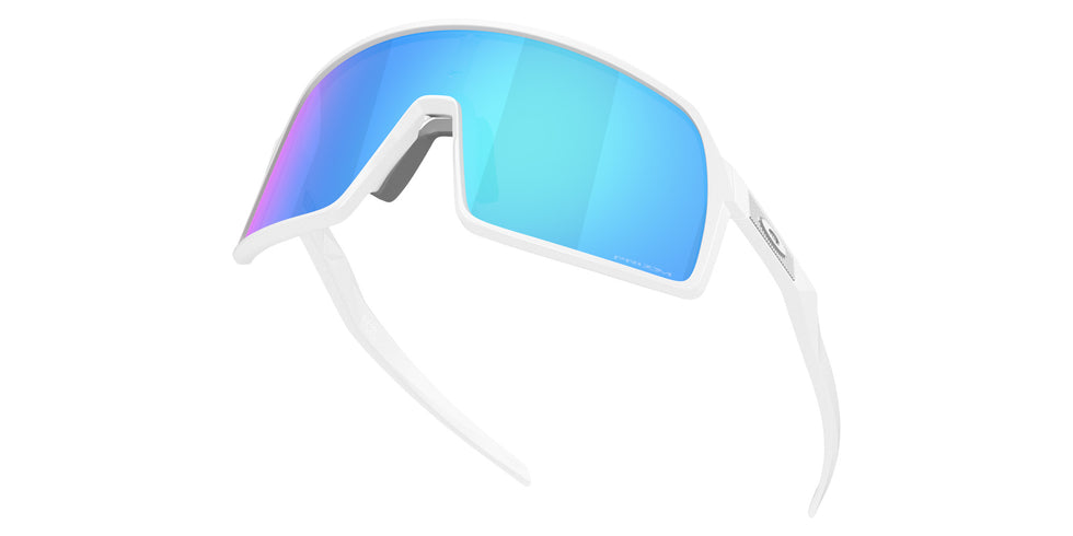 OAKLEY OO9462 Sutro S 946215 128 - Matte White / Prizm Sapphire Mirrored #id:oo9462946215_s:100120