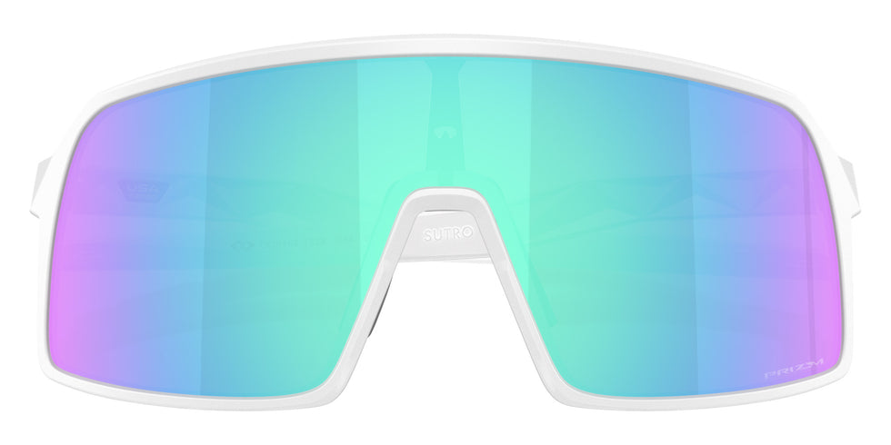 OAKLEY OO9462 Sutro S 946215 128 - Matte White / Prizm Sapphire Mirrored #id:oo9462946215_s:100135