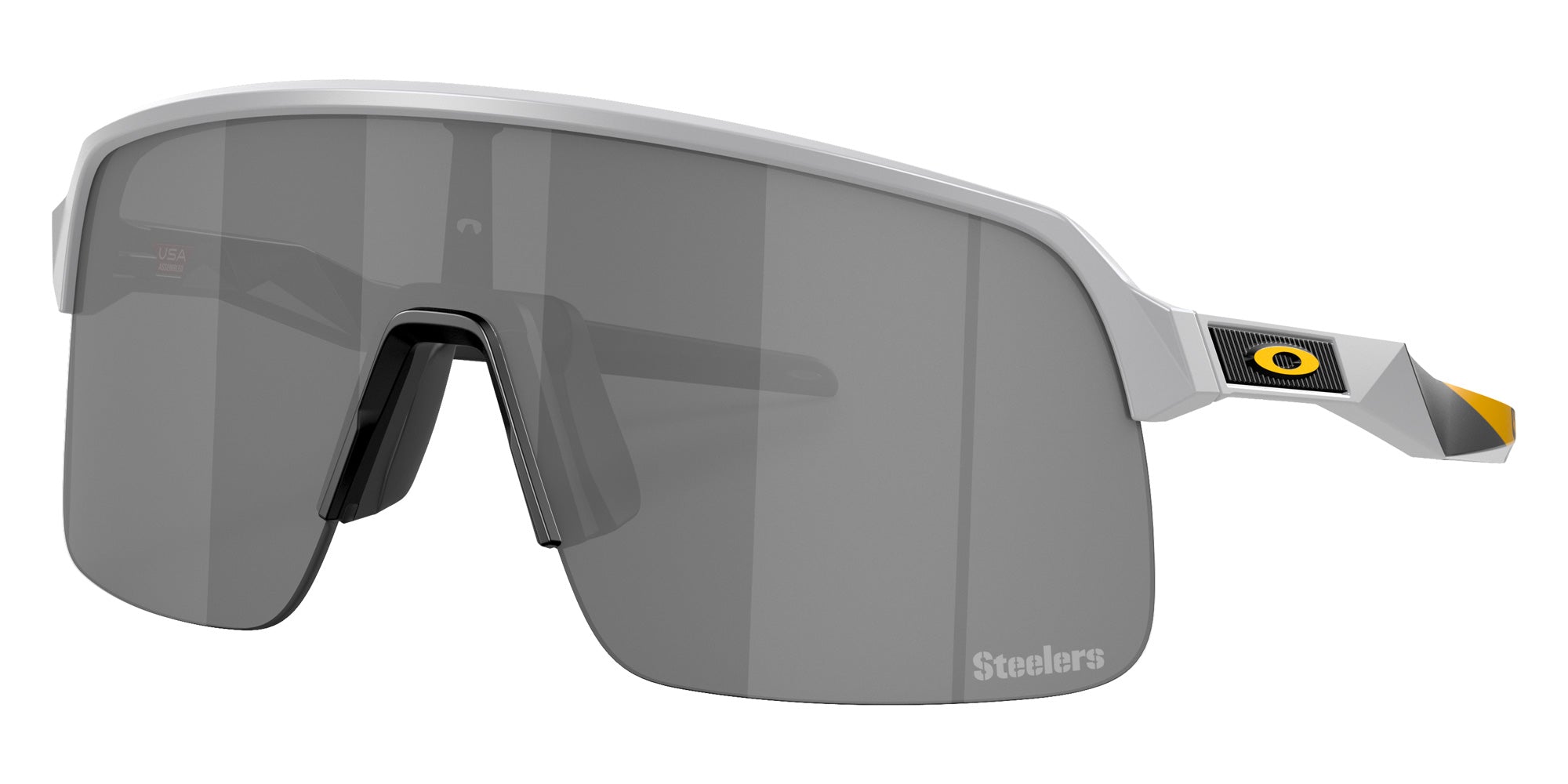 OAKLEY OO9463 Pittsburgh Steelers Sutro Lite 946337 139 - Matte Fog / Prizm Black Mirrored #id:oo9463946337_s:100105