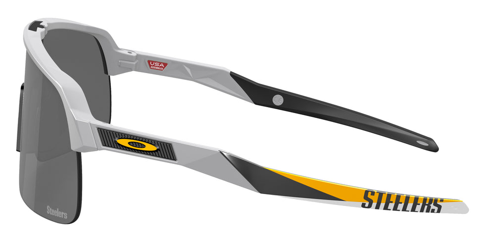 OAKLEY OO9463 Pittsburgh Steelers Sutro Lite 946337 139 - Matte Fog / Prizm Black Mirrored #id:oo9463946337_s:100110