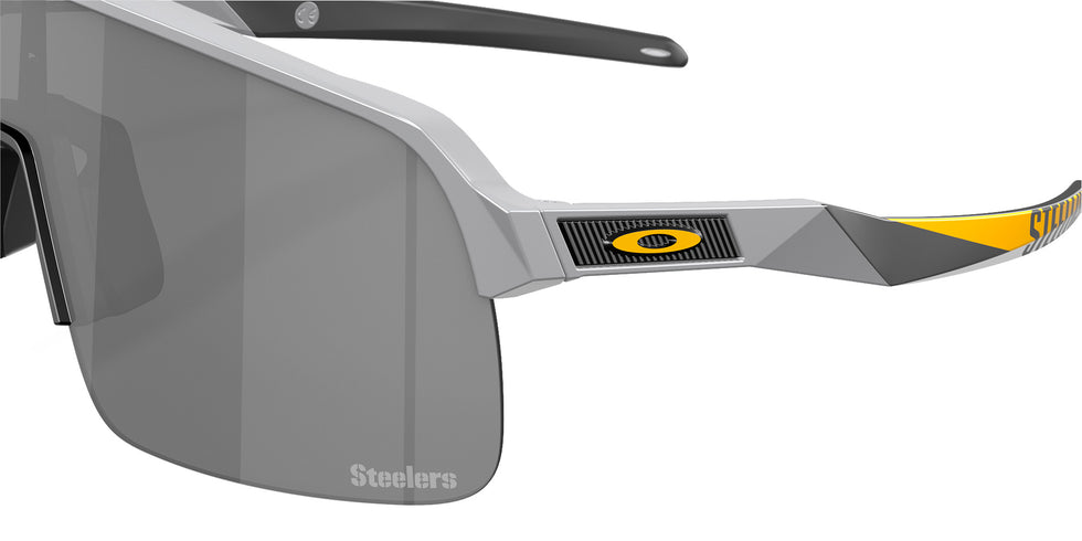 OAKLEY OO9463 Pittsburgh Steelers Sutro Lite 946337 139 - Matte Fog / Prizm Black Mirrored #id:oo9463946337_s:100125