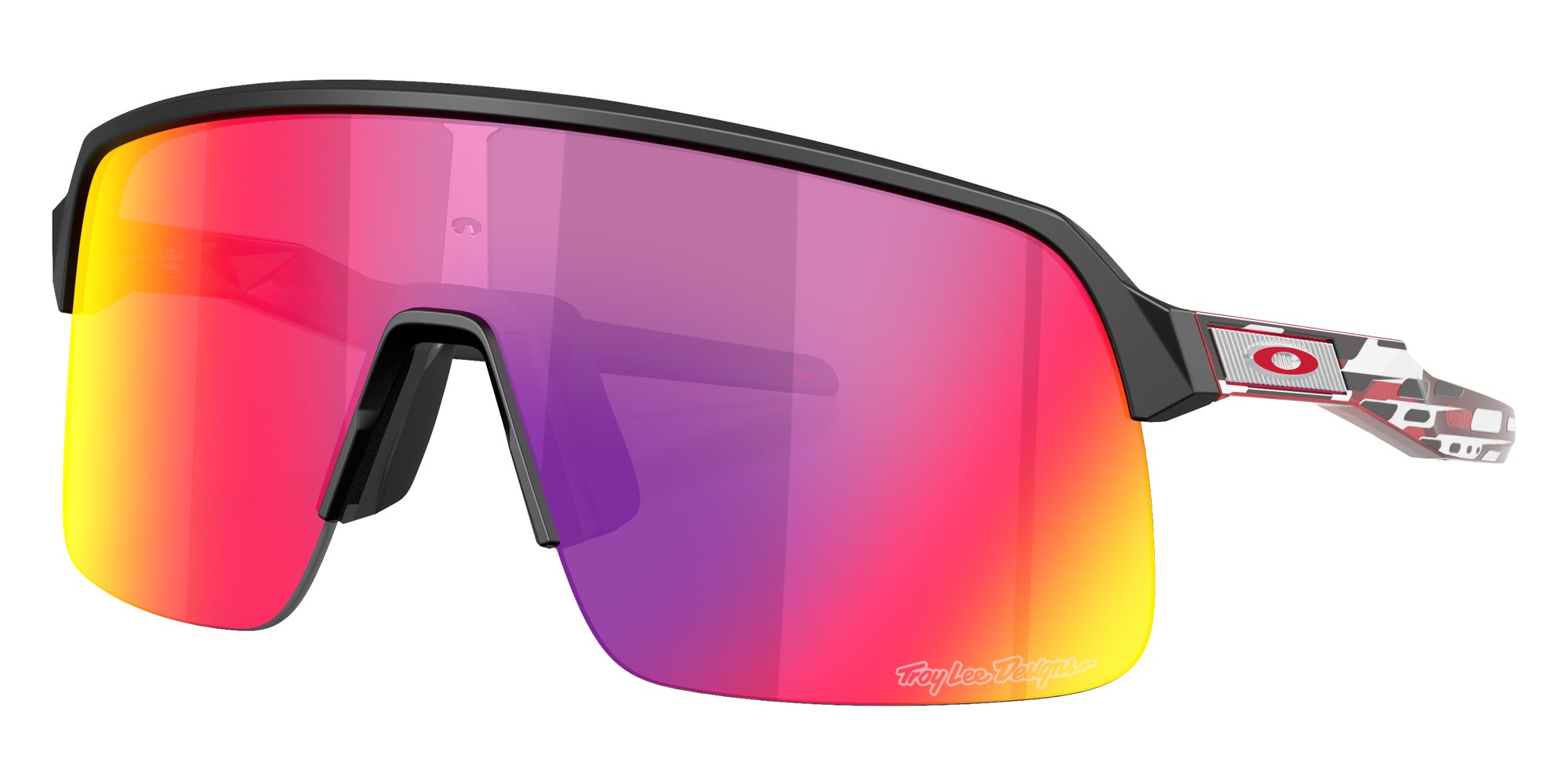 OAKLEY OO9463 Sutro Lite Troy Lee Designs Series 9463B7 139 - Tld Matte Black / Prizm Road Mirrored #id:oo94639463b7_s:100105
