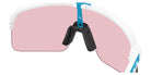 OAKLEY OO9463A Sutro��� Lite (Low Bridge Fit) 946342 139 - Matte White / Prizm Transitions Cobalt Mirrored #id:oo9463a946342_s:108125