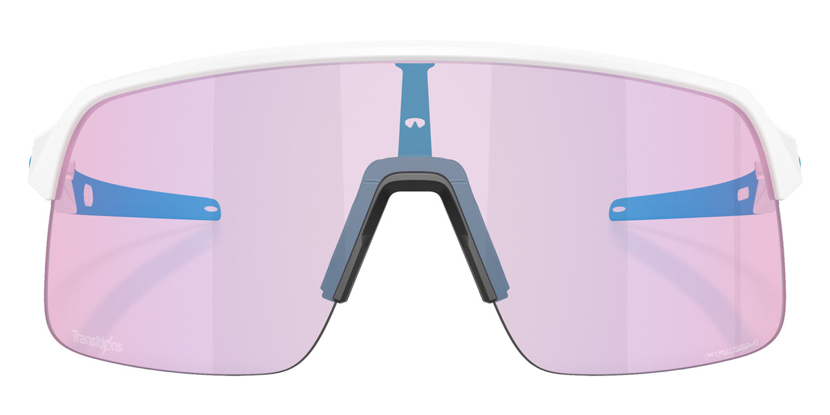 OAKLEY OO9463A Sutro��� Lite (Low Bridge Fit) 946342 139 - Matte White / Prizm Transitions Cobalt Mirrored #id:oo9463a946342_s:108130