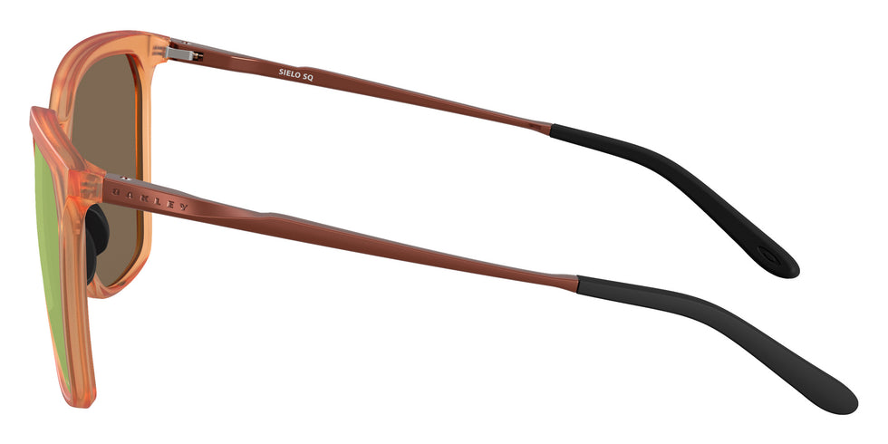 OAKLEY OO9480 Sielo SQ 948004 57 - Matte Transparent Ginger / Prizm Rose Gold Polarized Mirrored #id:oo9480948004_s:104110