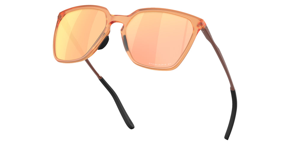 OAKLEY OO9480 Sielo SQ 948004 57 - Matte Transparent Ginger / Prizm Rose Gold Polarized Mirrored #id:oo9480948004_s:104125
