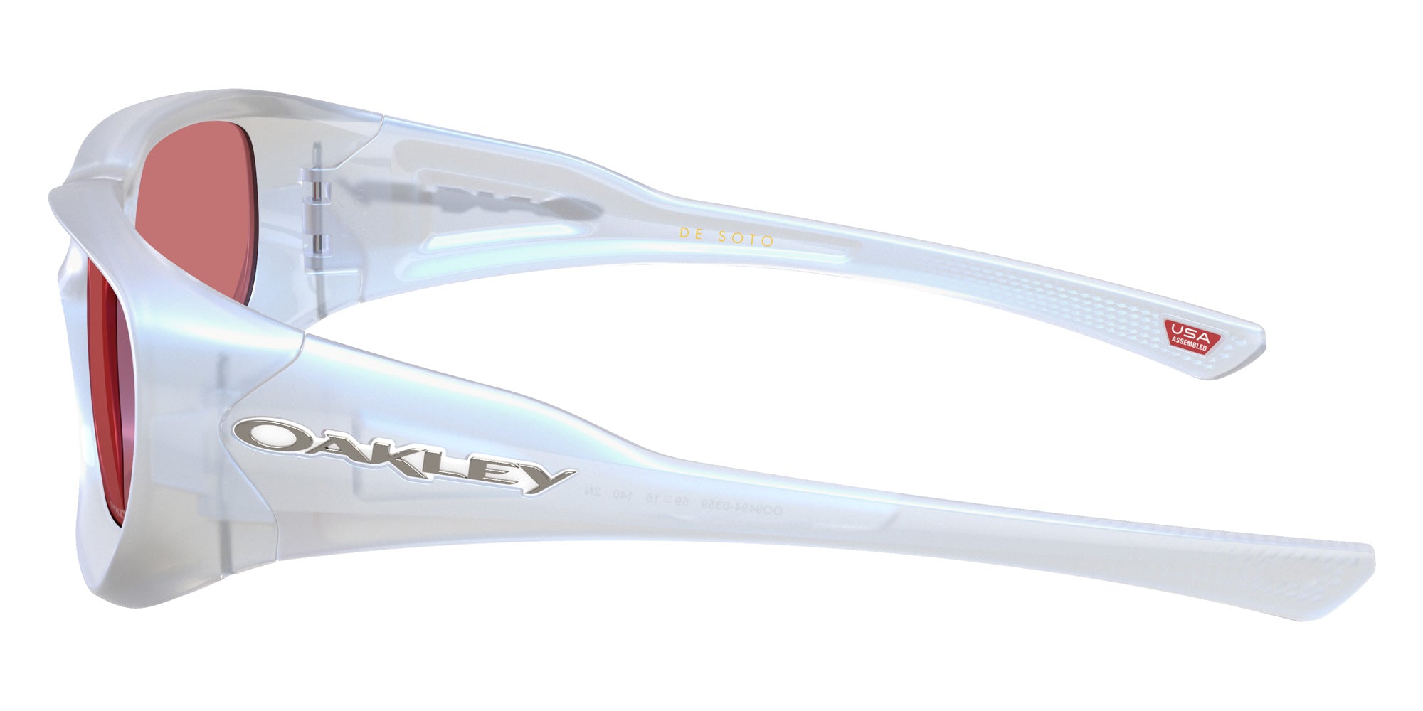 OAKLEY OO9494 De Soto 949403 59 - Light Matte Stonewash Opaline / Prizm Berry #id:oo9494949403_s:100110