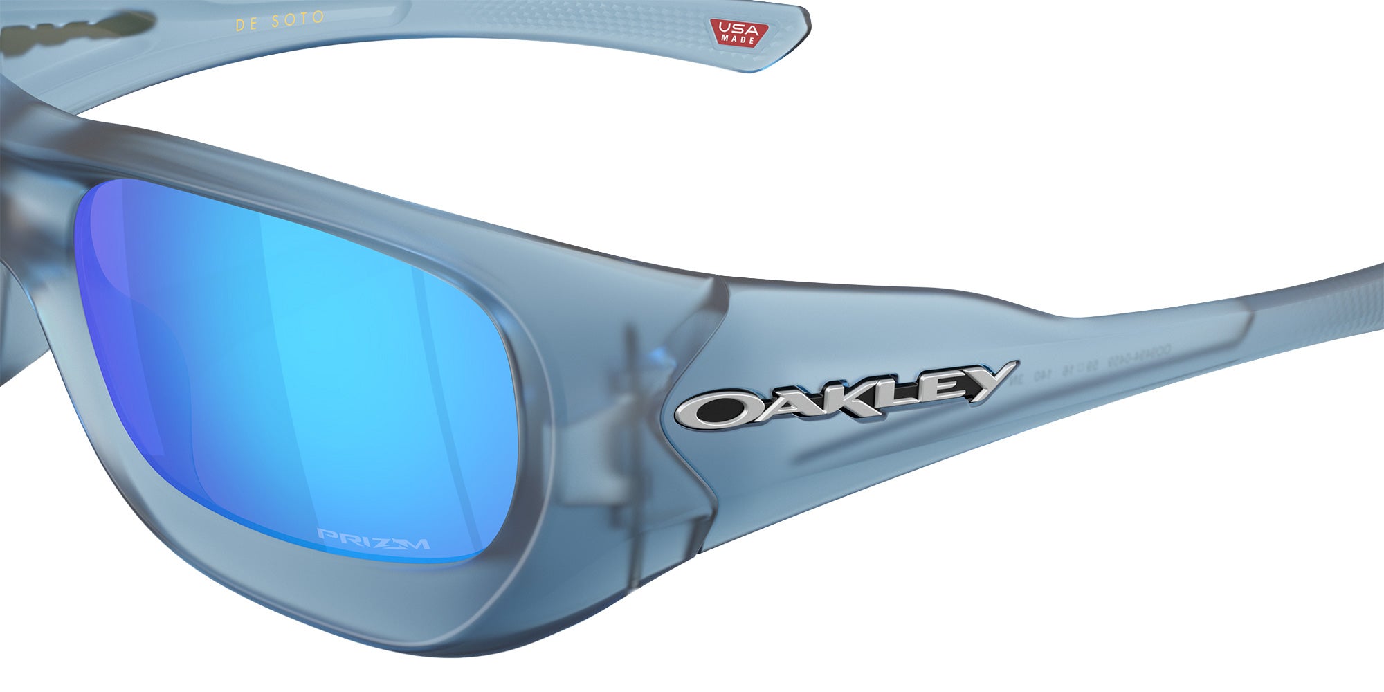 OAKLEY OO9494 De Soto 949404 59 - Matte Trans Stonewash / Prizm Sapphire Mirrored #id:oo9494949404_s:102130