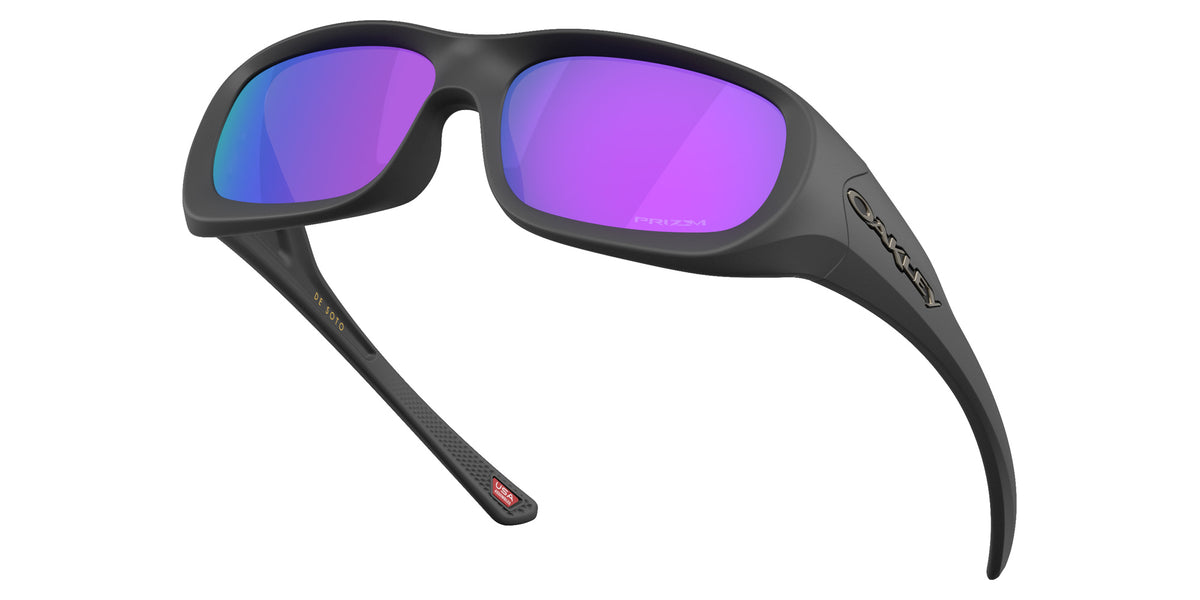 OAKLEY OO9494 De Soto 949408 59 - Black Suede / Prizm Violet Mirrored #id:oo9494949408_s:100120