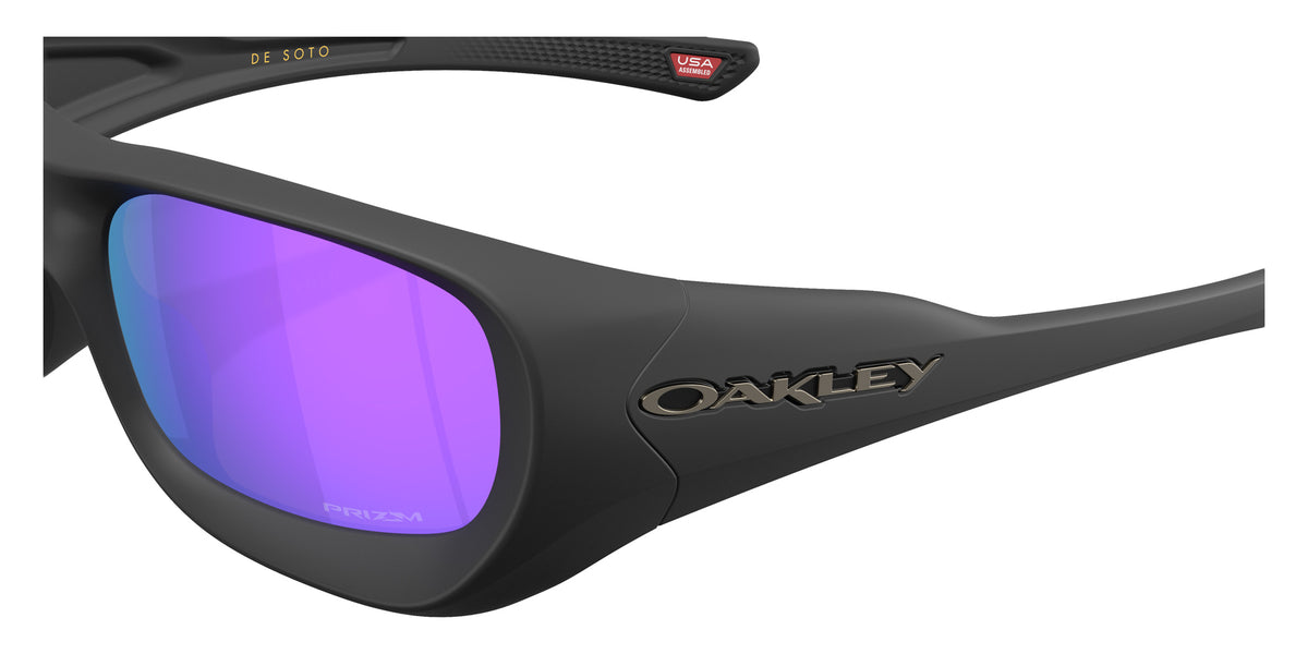 OAKLEY OO9494 De Soto 949408 59 - Black Suede / Prizm Violet Mirrored #id:oo9494949408_s:100125