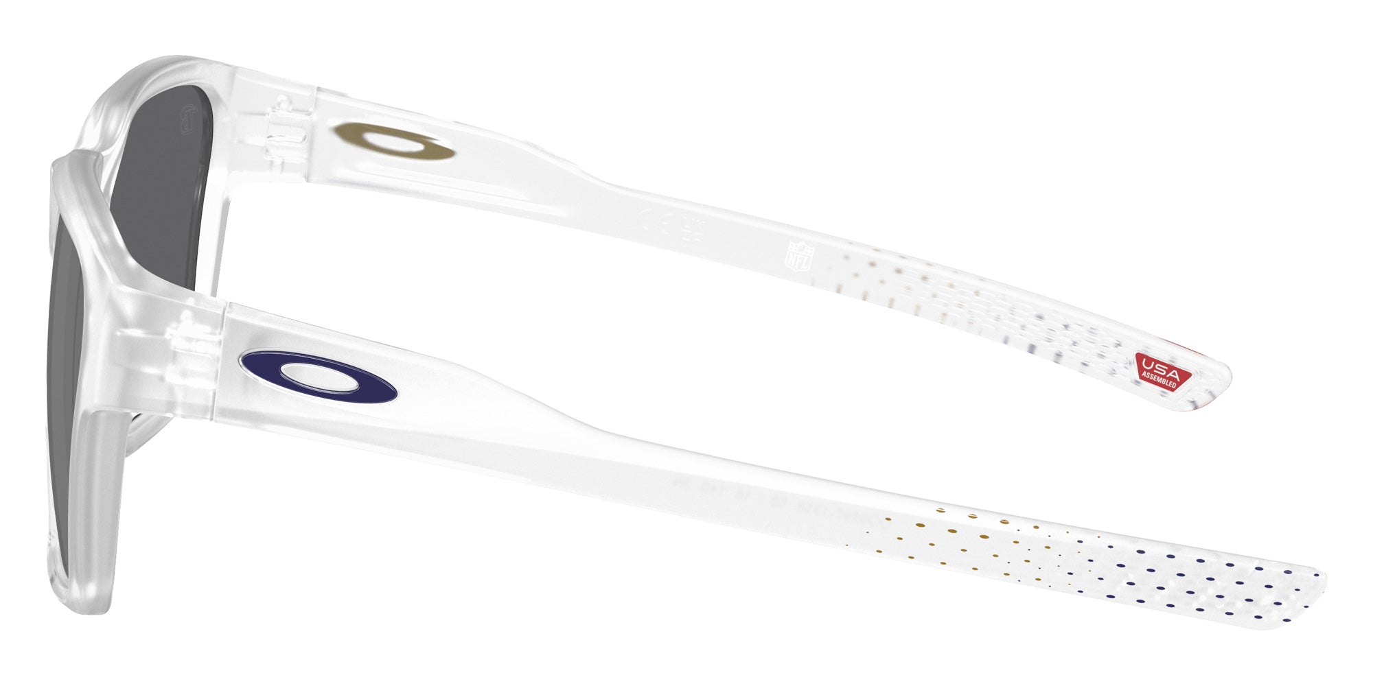 OAKLEY OO9497 Baltimore Ravens Briza 949713 58 - Matte Clear #id:oo9497949713_s:100110