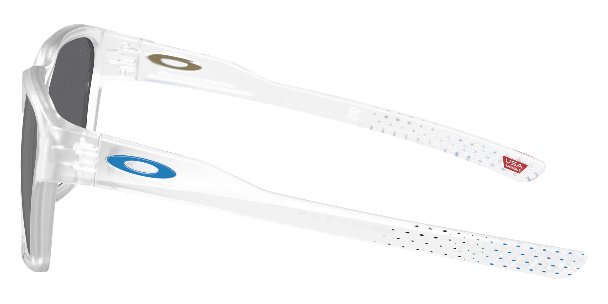 OAKLEY OO9497 Carolina Panthers Briza 949715 58 - Matte Clear #id:oo9497949715_s:100110