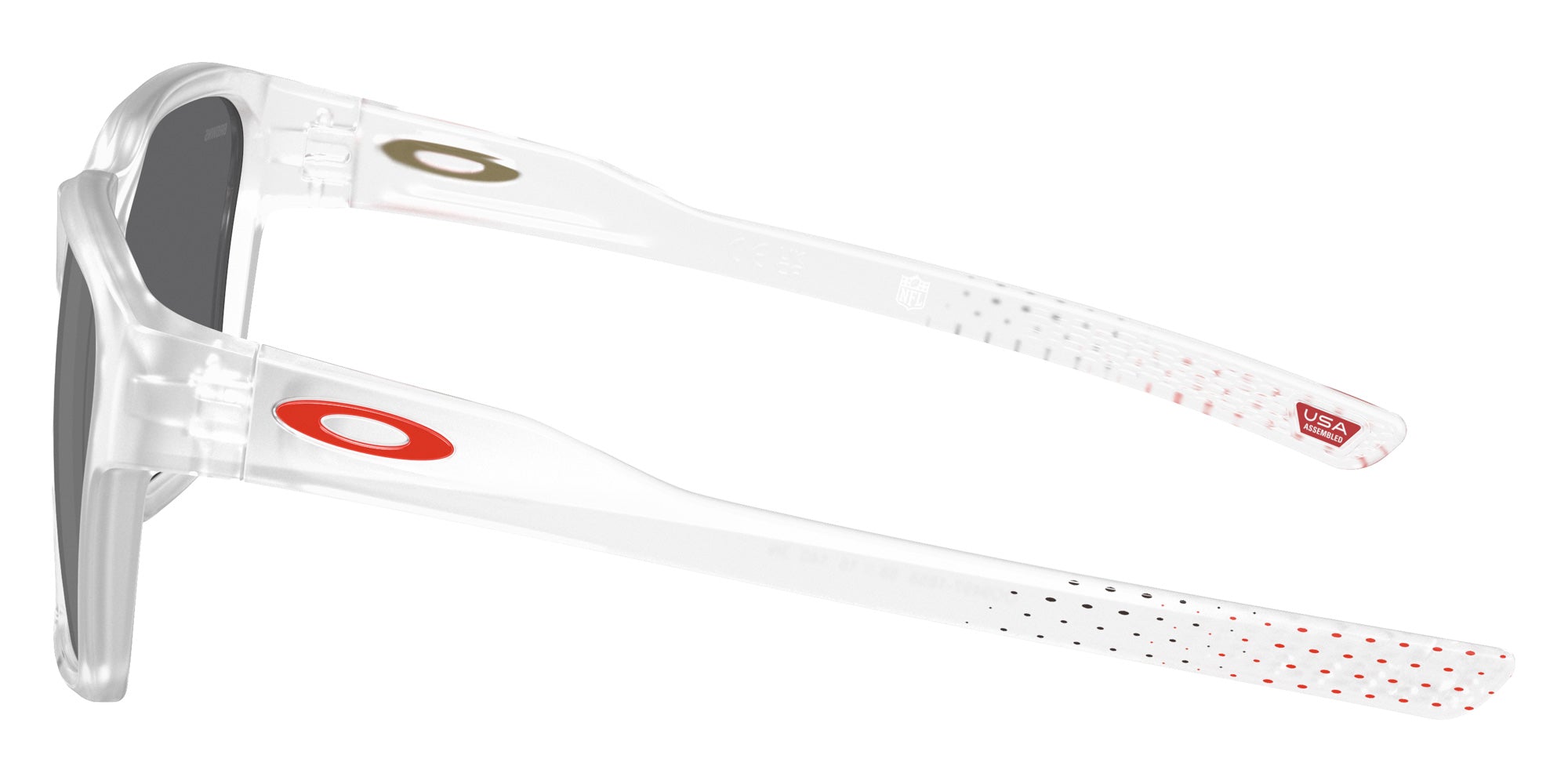 OAKLEY OO9497 Cleveland Browns Briza 949718 58 - Matte Clear #id:oo9497949718_s:100110