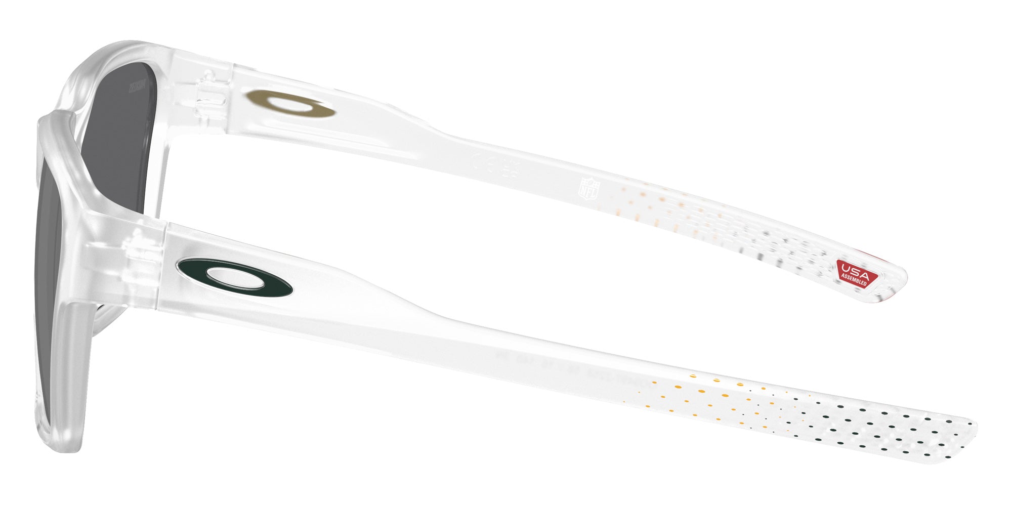 OAKLEY OO9497 Green Bay Packers Briza 949722 58 - Matte Clear #id:oo9497949722_s:100110