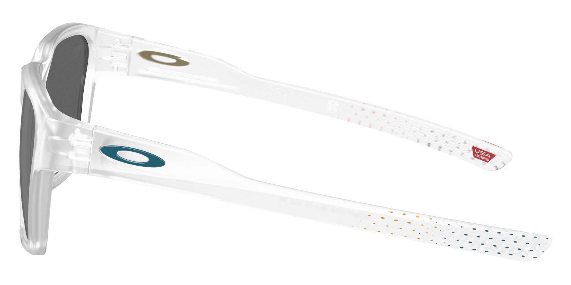 OAKLEY OO9497 Jacksonville Jaguars Briza 949725 58 - Matte Clear #id:oo9497949725_s:100110