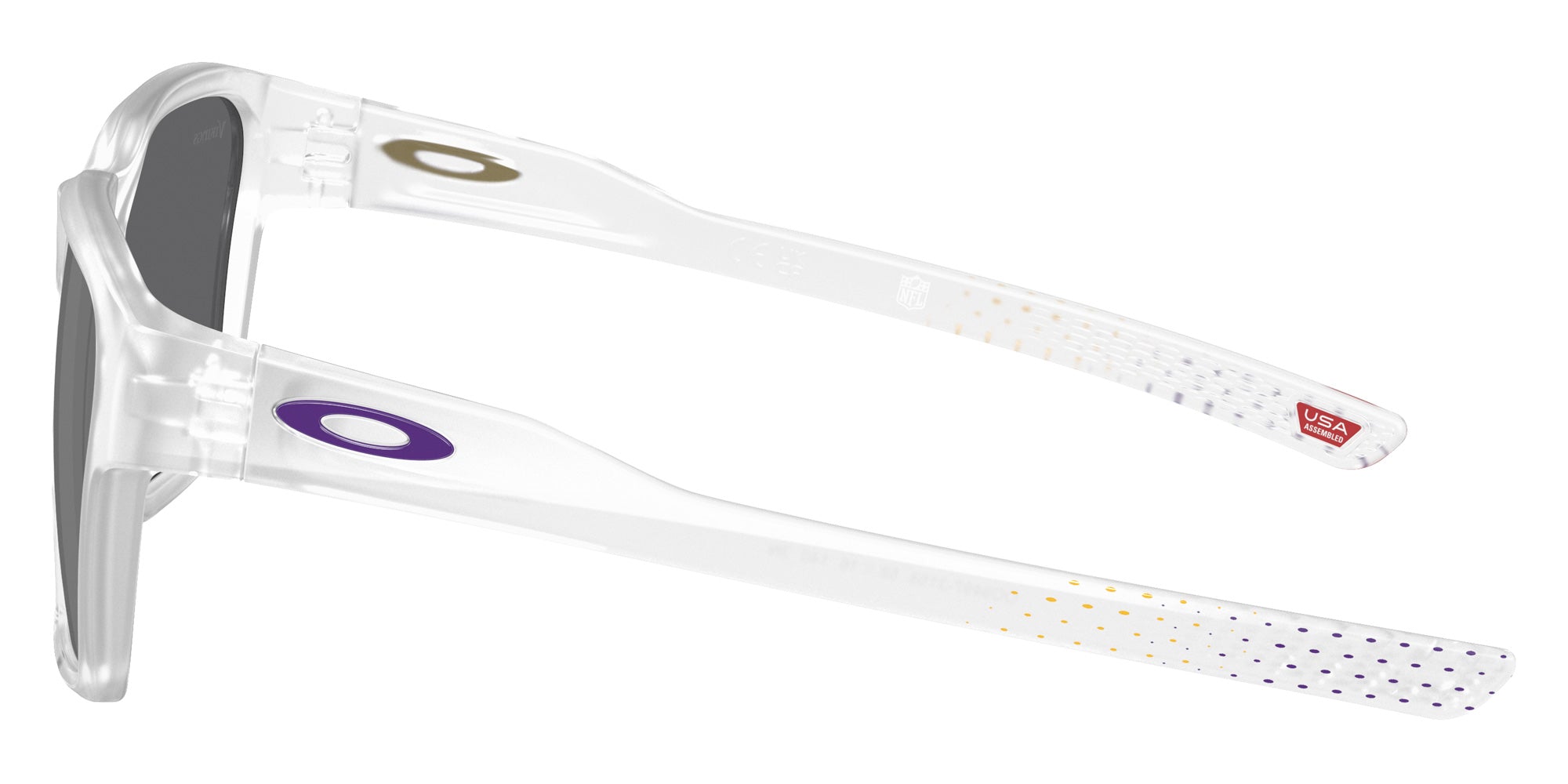 OAKLEY OO9497 Minnesota Vikings Briza 949731 58 - Matte Clear #id:oo9497949731_s:100110