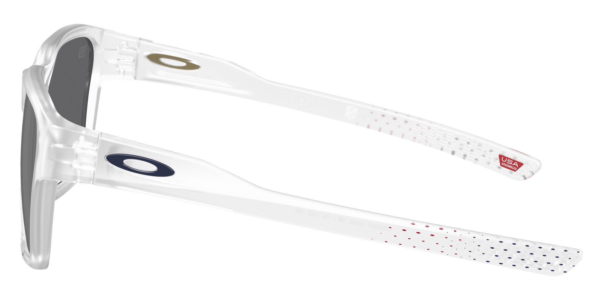 OAKLEY OO9497 New York Giants Briza 949734 58 - Matte Clear #id:oo9497949734_s:100110