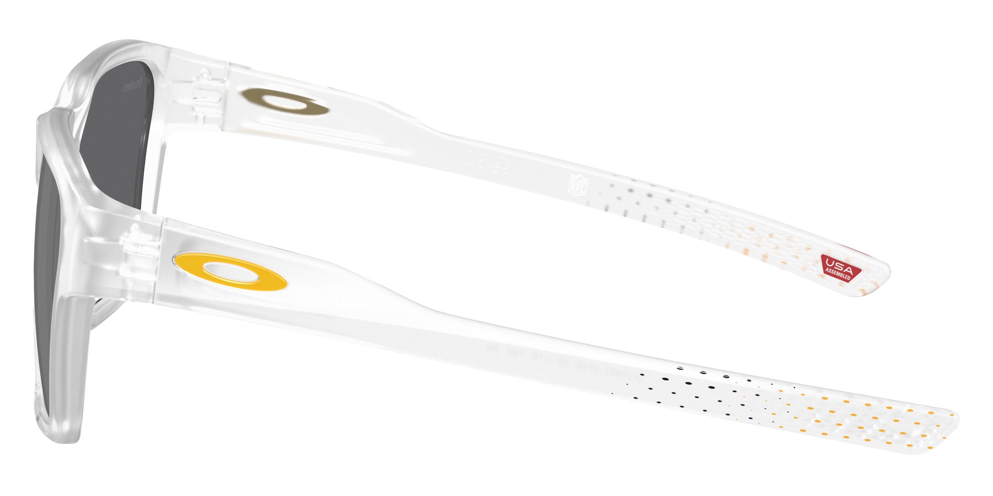 OAKLEY OO9497 Pittsburgh Steelers Briza 949737 58 - Matte Clear #id:oo9497949737_s:100110