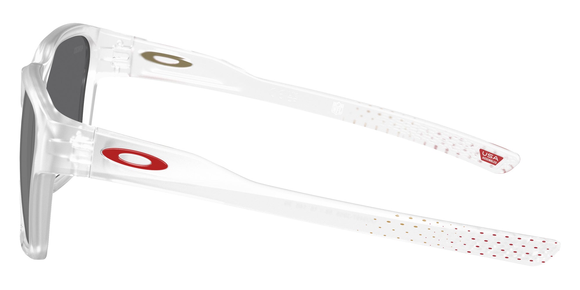 OAKLEY OO9497 San Francisco 49ers Briza 949739 58 - Matte Clear #id:oo9497949739_s:100110