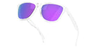 OAKLEY OO9508 Frogskins��� S 950802 53 - Polished Clear / Prizm Violet Mirrored #id:oo9508950802_s:100125