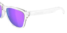 OAKLEY OO9508 Frogskins��� S 950802 53 - Polished Clear / Prizm Violet Mirrored #id:oo9508950802_s:100130