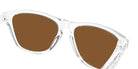 OAKLEY OO9508 Frogskins��� S 950802 53 - Polished Clear / Prizm Violet Mirrored #id:oo9508950802_s:100135