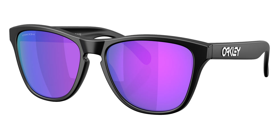 OAKLEY OO9508 Frogskins��� S 950804 53 - Matte Black / Prizm Violet Mirrored #id:oo9508950804_s:104105