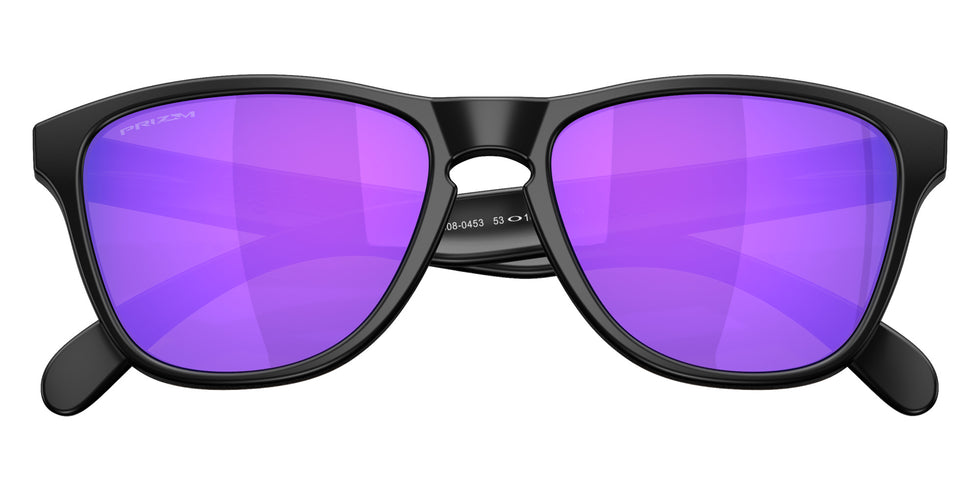 OAKLEY OO9508 Frogskins��� S 950804 53 - Matte Black / Prizm Violet Mirrored #id:oo9508950804_s:104120