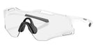 OAKLEY OO9512D Cybr Zero 951201 139 - Matte White / Clear to Black Iridium Photochromic Mirrored #id:oo9512d951201_s:100105