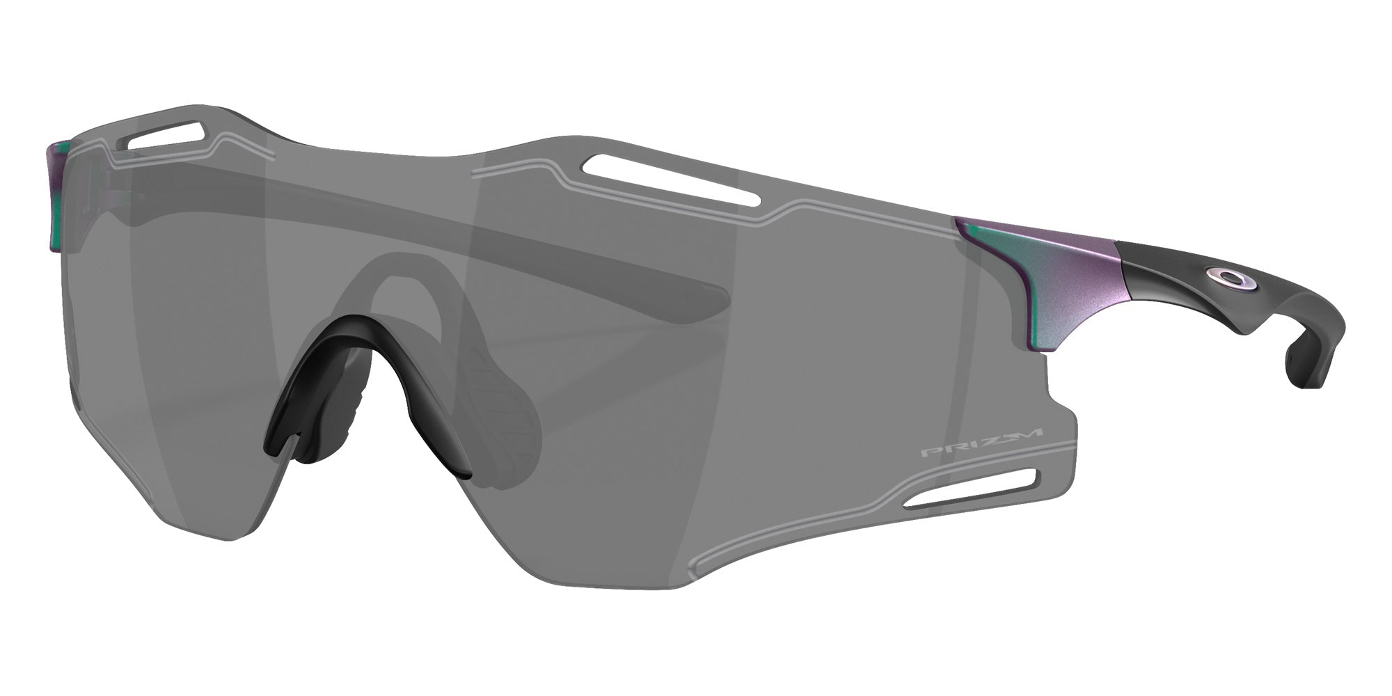 OAKLEY OO9512D Cybr Zero Aura Collection 951207 139 - Matte Purple/Green Colorshift #id:oo9512d951207_s:100105