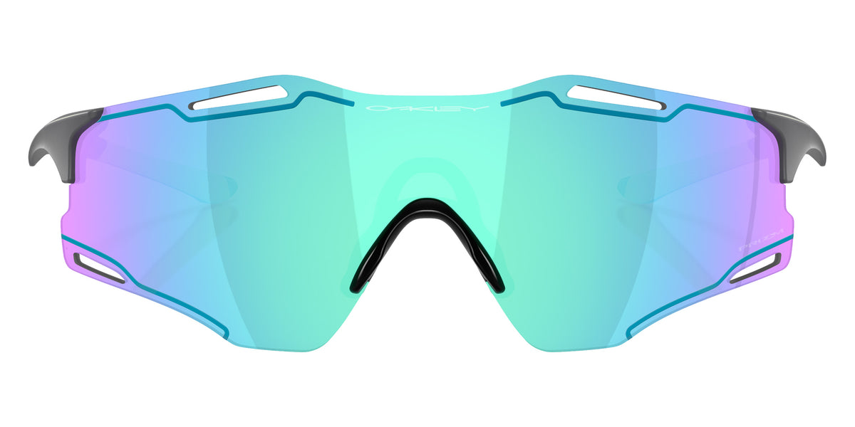 OAKLEY OO9512D Cybr Zero 951212 139 - Matte Carbon / Prizm Sapphire Mirrored #id:oo9512d951212_s:102100