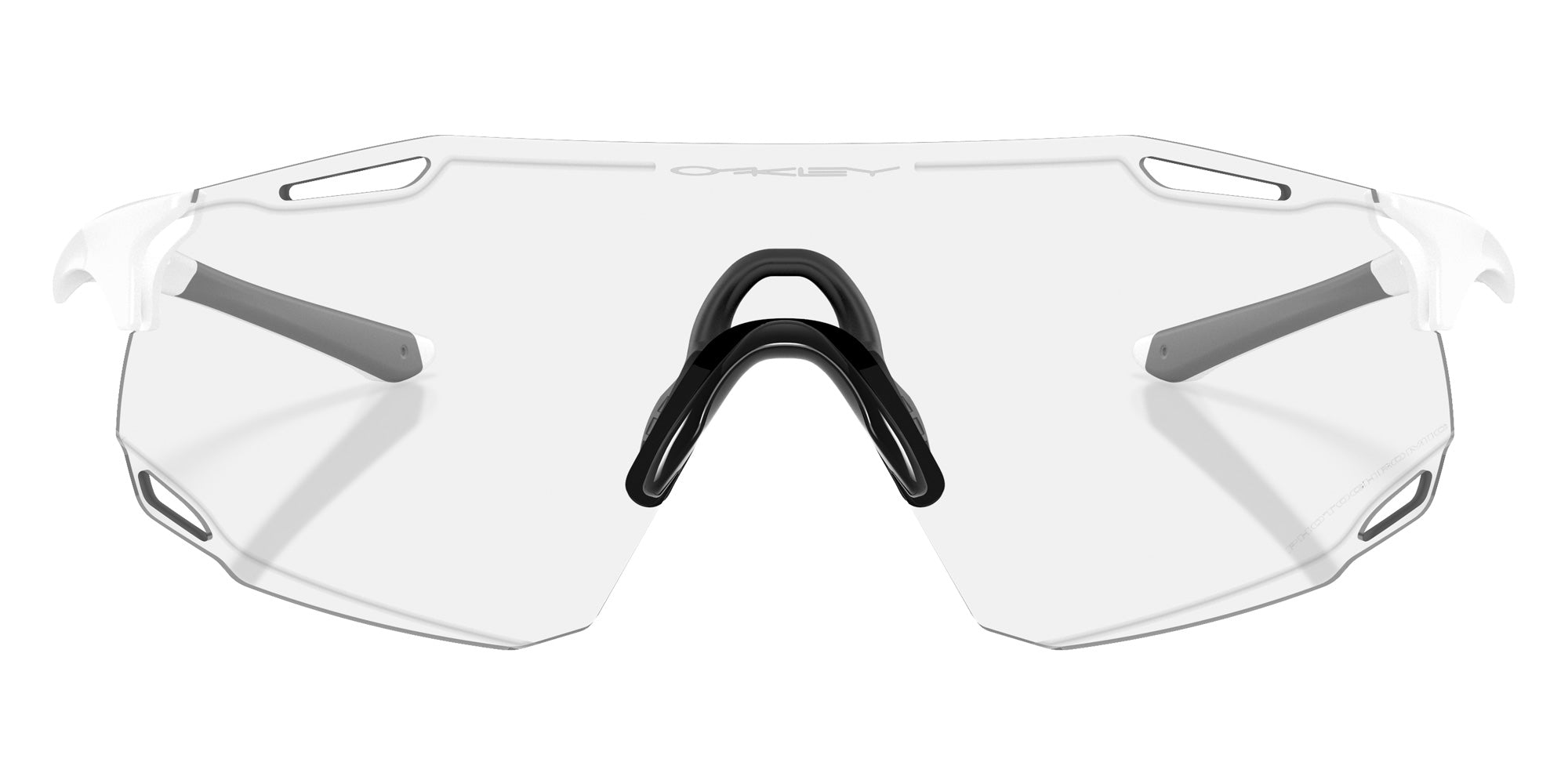OAKLEY OO9513D Cybr Dyno 951301 139 - Matte White / Clear to Black Iridium Photochromic Mirrored #id:oo9513d951301_s:100100