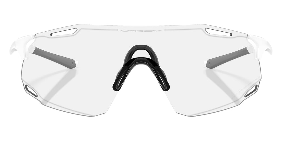 OAKLEY OO9513D Cybr Dyno 951301 139 - Matte White / Clear to Black Iridium Photochromic Mirrored #id:oo9513d951301_s:100100