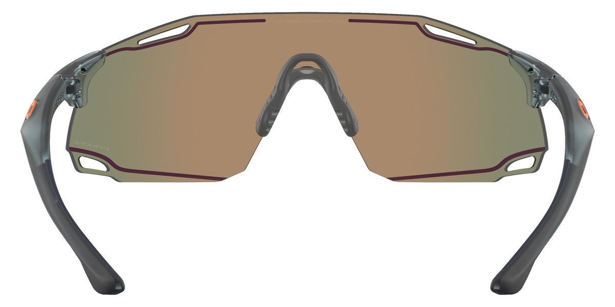 OAKLEY OO9513D Cybr Dyno 951312 139 - Matte Crystal Black / Prizm Ruby Mirrored #id:oo9513d951312_s:102115