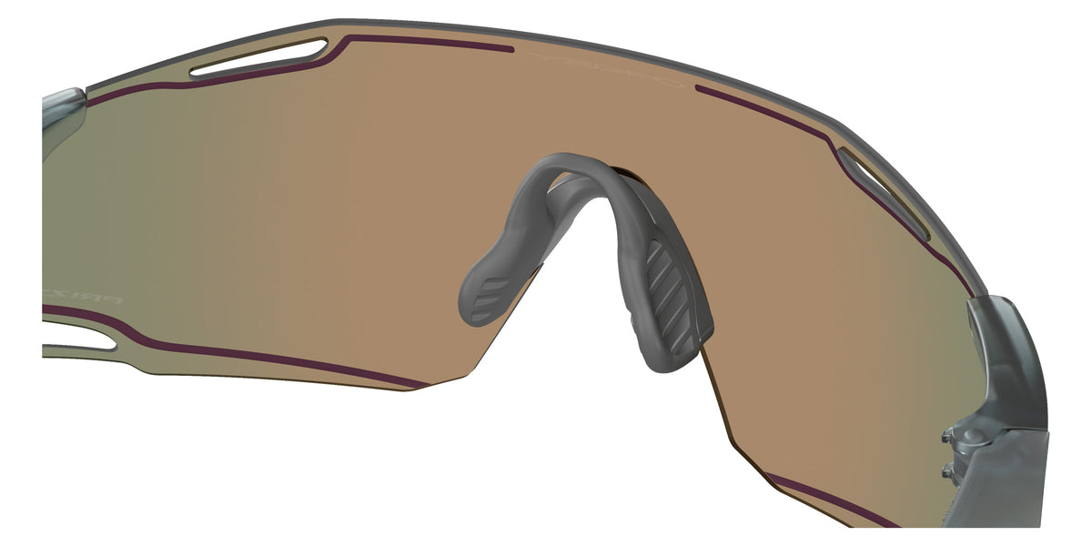 OAKLEY OO9513D Cybr Dyno 951312 139 - Matte Crystal Black / Prizm Ruby Mirrored #id:oo9513d951312_s:102130