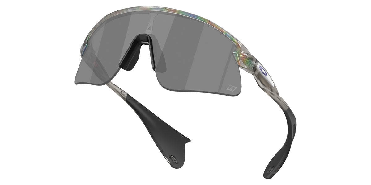 OAKLEY OO9517 Justin Jefferson Signature Series Stunt Devil 951718 139 - Gray Ink Moondust / Prizm Black Mirrored #id:oo9517951718_s:100120