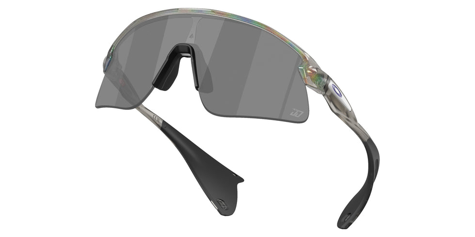 OAKLEY OO9517 Justin Jefferson Signature Series Stunt Devil 951718 139 - Gray Ink Moondust / Prizm Black Mirrored #id:oo9517951718_s:100120