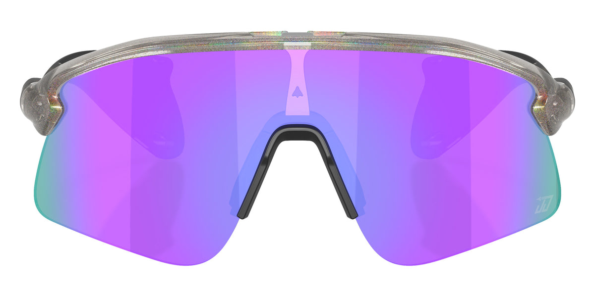 OAKLEY OO9518 Justin Jefferson Signature Series Stunt Devil S 951814 136 - Gray Ink Moondust / Prizm Violet Mirrored #id:oo9518951814_s:100100