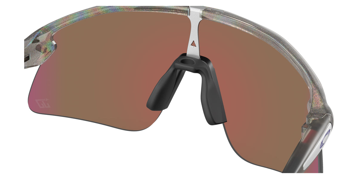 OAKLEY OO9518 Justin Jefferson Signature Series Stunt Devil S 951814 136 - Gray Ink Moondust / Prizm Violet Mirrored #id:oo9518951814_s:100130