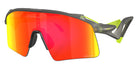 OAKLEY OO9519 Stunt Wing 951904 141 - Matte Gray Smoke / Prizm Ruby Mirrored #id:oo9519951904_s:106105