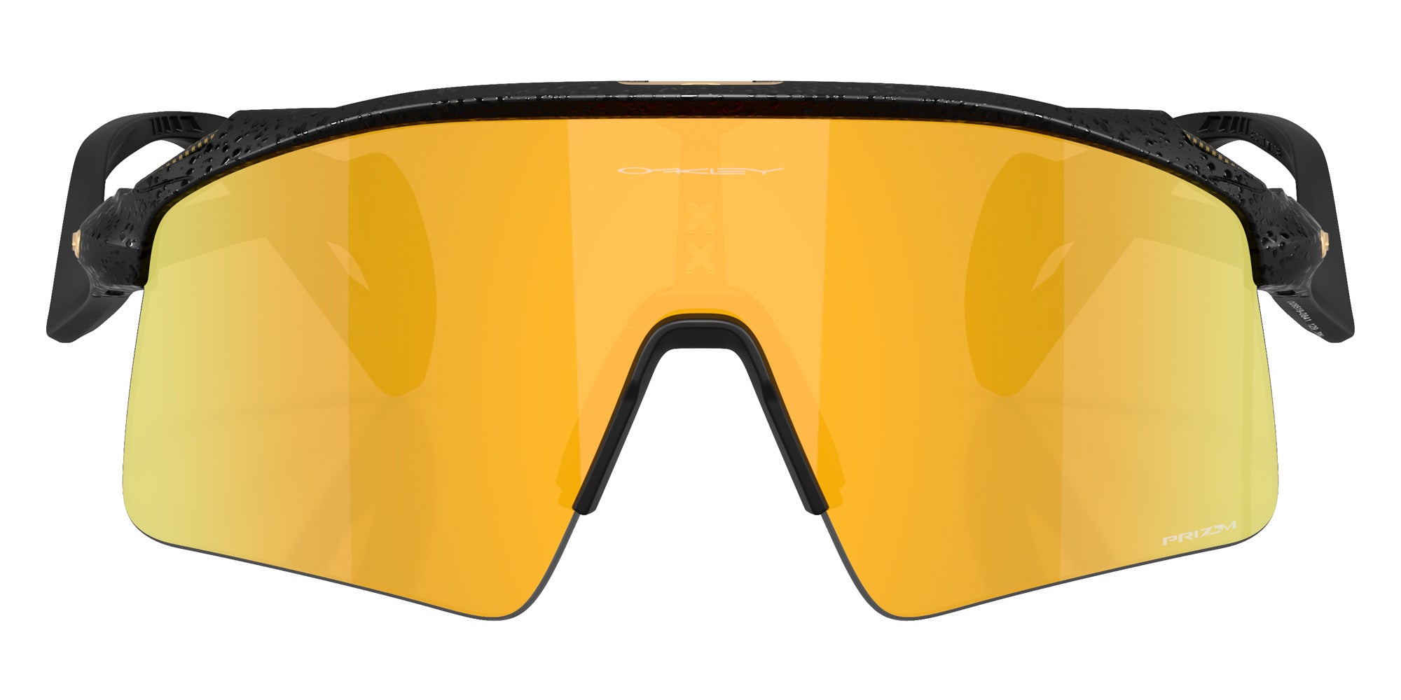 OAKLEY OO9519 Stunt Wing Gridiron Collection 951908 141 - Matte Black Splatter / Prizm 24k Mirrored #id:oo9519951908_s:100100