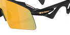 OAKLEY OO9519 Stunt Wing Gridiron Collection 951908 141 - Matte Black Splatter / Prizm 24k Mirrored #id:oo9519951908_s:100125