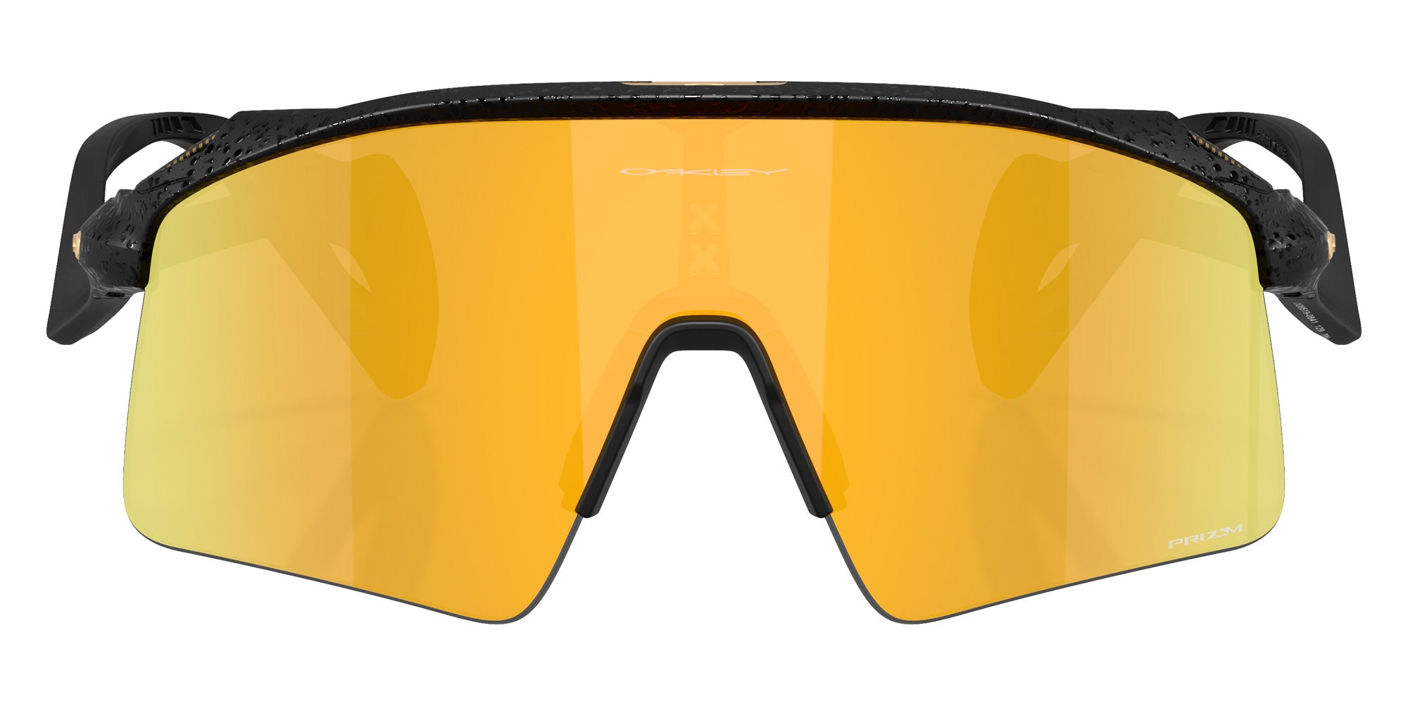 OAKLEY OO9519 Stunt Wing Gridiron Collection 951908 141 - Matte Black Splatter / Prizm 24k Mirrored #id:oo9519951908_s:100135