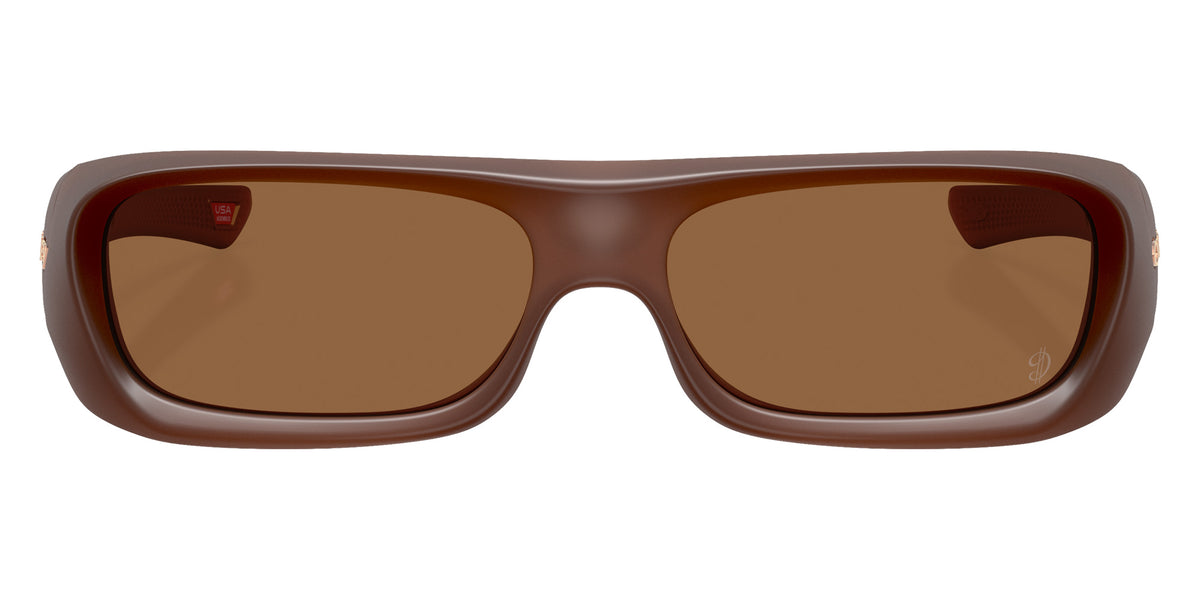 OAKLEY OO9520 Damian Lillard Signature Series Permian 952010 59 - Matte Transparent Mahogany / Prizm Bronze Gradient #id:oo9520952010_s:100100