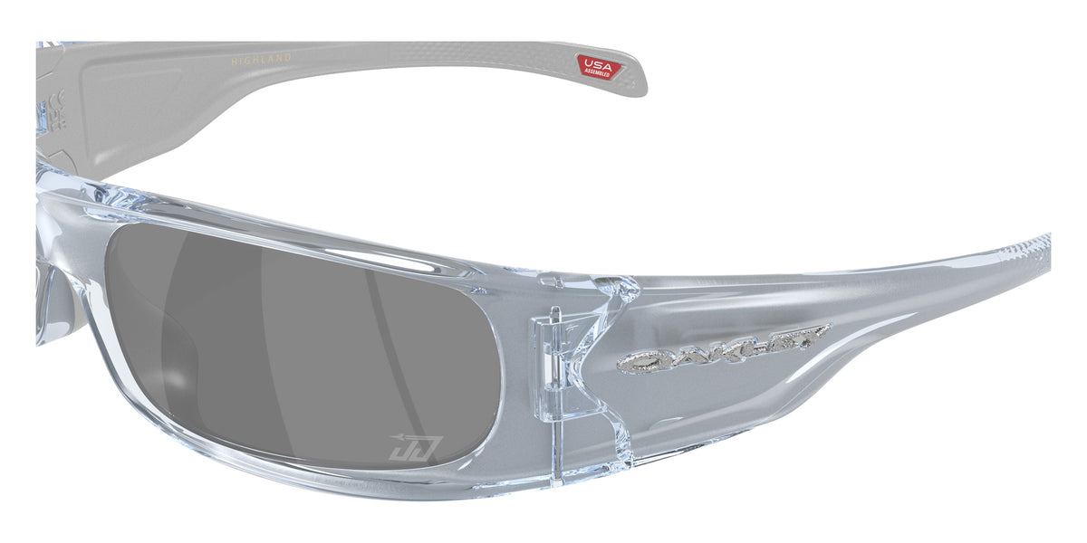 OAKLEY OO9522 Justin Jefferson Signature Series Highland 952208 62 - Silver Glass Effect / Prizm Black Mirrored #id:oo9522952208_s:100125